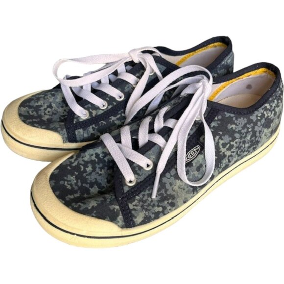 Keen Elsa Lite Canvas Sneakers - Blue Nights - 8 - Picture 3 of 13